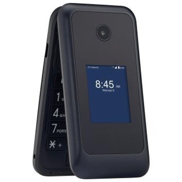 ZTE Verve Flip Phone 8GB 2.4Inch Screen Unlocked New  Open box